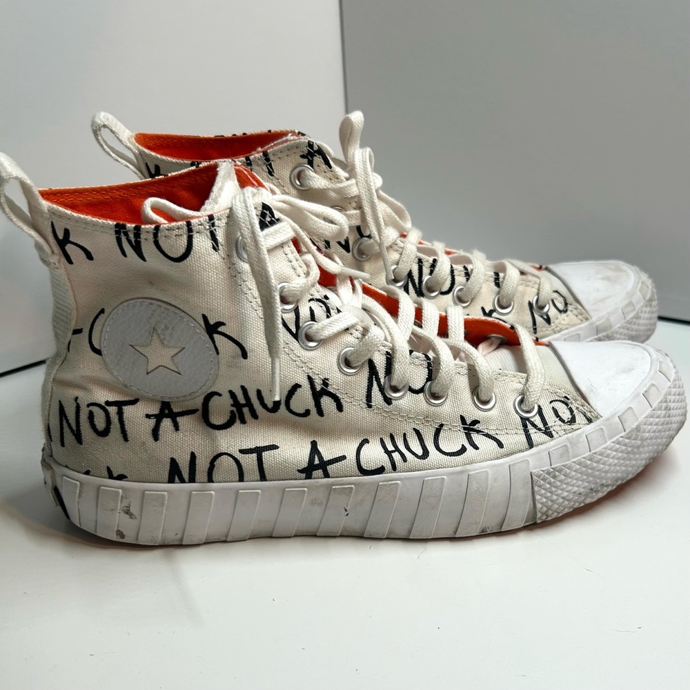 Converse Men's UNT1TL3D White "Not a Chuck" Hightops in‎ Size 8.5